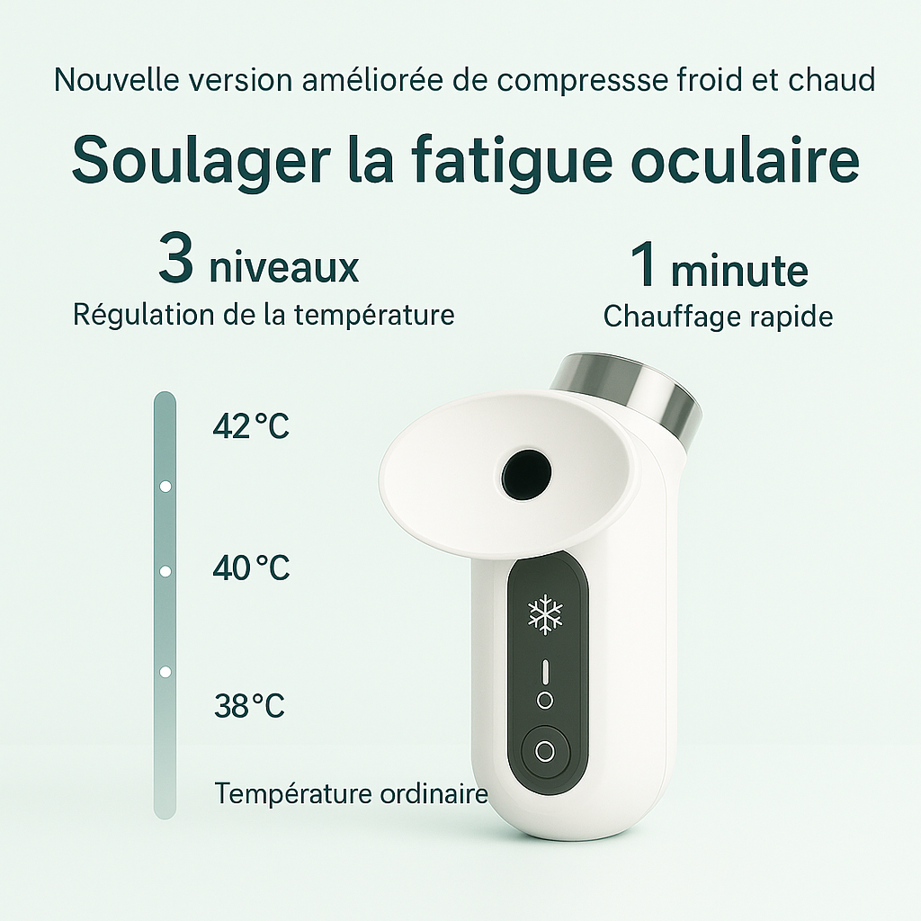 Troonz™ | Soin Vapeur Réparateur pour Yeux Secs - magnet-innov